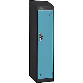Stellar Probe Equinox Antibacterial Sloping Top Junior School Lockers with Digital Combination Lock - Lockers & Cloakroom