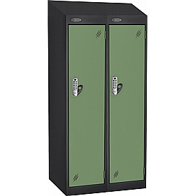 Stellar Probe Equinox Antibacterial Sloping Top Junior School Lockers with Digital Combination Lock - Lockers & Cloakroom