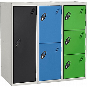 Stellar Probe Antibacterial Half Height Lockers with Cam Lock