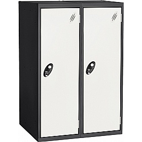 Stellar Probe Antibacterial Half Height Lockers with Hasp and Staple Lock - Lockers & Cloakroom