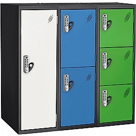 Stellar Probe Antibacterial Half Height Lockers with Digital Combination Lock - Lockers & Cloakroom