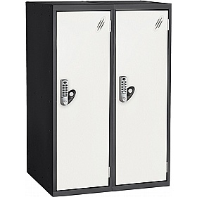 Stellar Probe Antibacterial Half Height Lockers with Digital Combination Lock - Lockers & Cloakroom