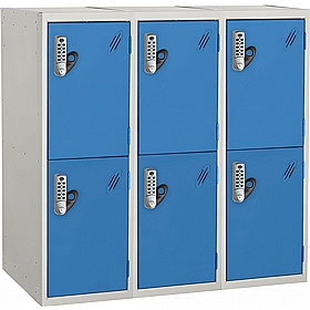 Stellar Probe Antibacterial Half Height Lockers with Digital Combination Lock - Lockers & Cloakroom