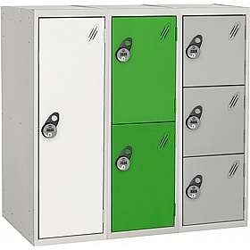 Stellar Probe Antibacterial Half Height Lockers with Manual Combination Lock