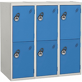 Stellar Probe Antibacterial Half Height Lockers with Manual Combination Lock - Lockers & Cloakroom