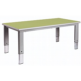 Renee Premium Height Adjustable Rectangular School Tables