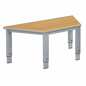 Renee Premium Height Adjustable Trapezoidal School Tables