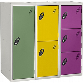 Stellar Probe Equinox Antibacterial Half Height Lockers with Cam Lock