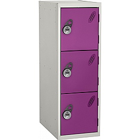 Stellar Probe Equinox Antibacterial Half Height Lockers with Manual Combination Lock - Lockers & Cloakroom