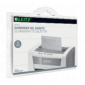 Leitz IQ Oil Sheets for Paper Shredders