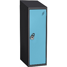 Stellar Probe Equinox Antibacterial Sloping Top Half Height Lockers with Manual Combination Lock - Lockers & Cloakroom