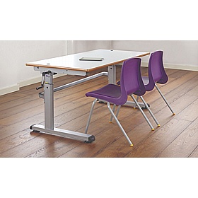 Axis Crank Height Adjustable School Tables - Education