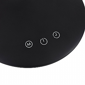 Crest Black Twin LED Desk Lamp - Office Furniture