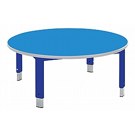 Start Right Bright Height Adjustable Circular School Tables