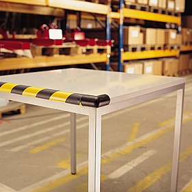 Traffic-Line Semi-Circular External Corner Impact Protection Barrier - Premises