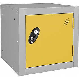 Stellar Probe Equinox Antibacterial Cube Lockers with Hasp and Staple Lock