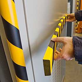 Traffic-Line Semi-Circular Surface Magnetic Impact Protection Barrier - Premises