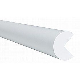 Traffic-Line White Semi-Circular Edge Impact Protection Barrier
