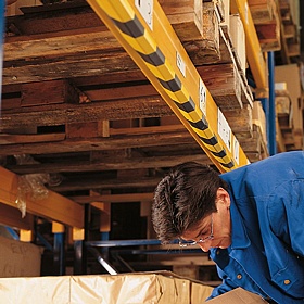 Traffic-Line Trapeze Edge Magnetic Impact Protection Barrier