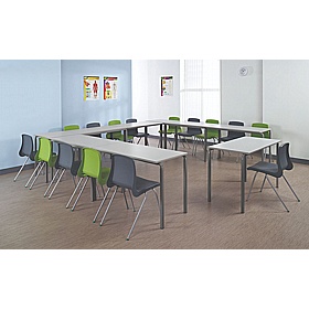 Reliance Crush Bent Rectangular School Tables - Education