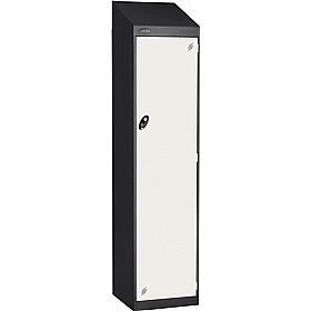 Stellar Probe Antibacterial Sloping Top Clean & Dirty Lockers with Hasp and Staple Lock - Lockers & Cloakroom