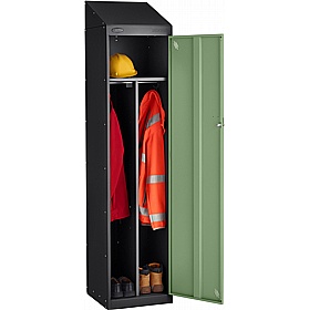 Stellar Probe Equinox Antibacterial Sloping Top Clean & Dirty Lockers with Cam Lock