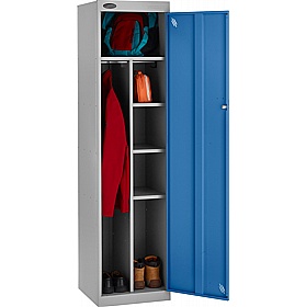 Stellar Probe Antibacterial Uniform Lockers with Hasp and Staple Lock