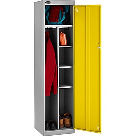 Stellar Probe Equinox Antibacterial Uniform Lockers with Hasp and Staple Lock