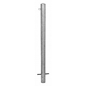 Traffic-Line Round Galvanised Barrier Posts - Premises