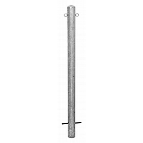 Traffic-Line Round Galvanised Barrier Posts - Premises