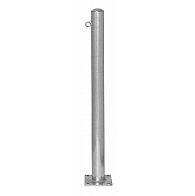 Traffic-Line Round Galvanised Barrier Posts - Premises