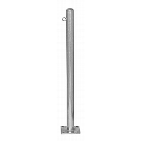 Traffic-Line Round Galvanised Barrier Posts - Premises
