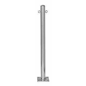 Traffic-Line Round Galvanised Barrier Posts - Premises