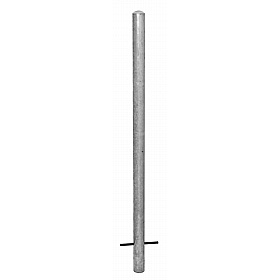 Traffic-Line Round Galvanised Barrier Posts