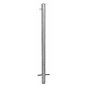 Traffic-Line Round Galvanised Barrier Posts - Premises