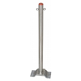 Minder-B Round Galvanised Removable Barrier Posts - Premises