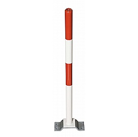 Minder-B Round Galvanised and Painted Removable Barrier Posts - Premises