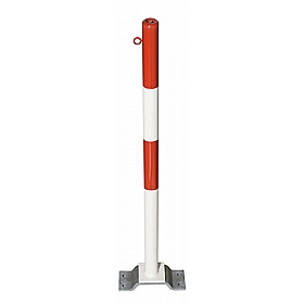 Minder-B Round Galvanised and Painted Removable Barrier Posts - Premises