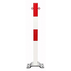 Minder-B Square Galvanised and Painted Removable Barrier Posts - Premises