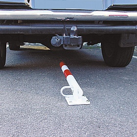 Defender Drop Down Parking Posts - Premises