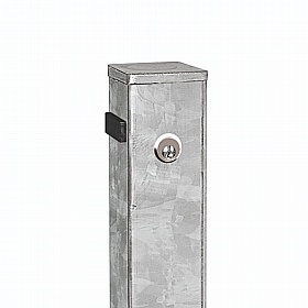 Controller-A Galvanised Drop Down Parking Posts - Premises
