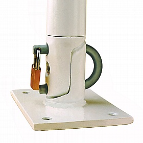 Defender Drop Down Parking Posts - Premises