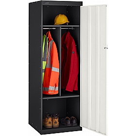 Stellar Probe Antibacterial 4 Compartment Crew Lockers with Cam Lock