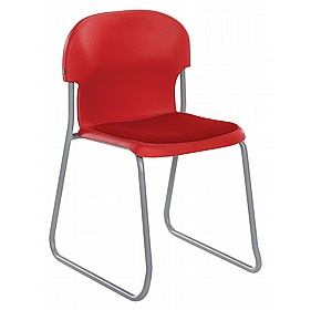 Chair 2000 Skid Base Upholstered Ergonomic School Chairs