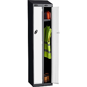Stellar Probe Antibacterial Sloping Top Twin Door Lockers with Cam Lock