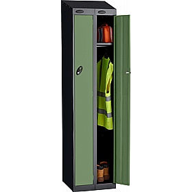 Stellar Probe Equinox Antibacterial Sloping Top Twin Door Lockers with Cam Lock