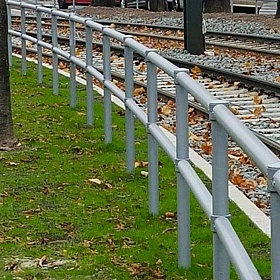 Traffic-Line Urban Railing Posts