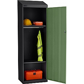 Stellar Probe Equinox Antibacterial Sloping Top Hi-Capacity Lockers with Cam Lock