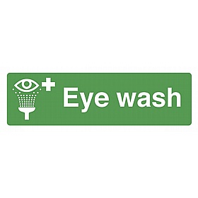 Eye Wash Station Self-Adhesive Signs