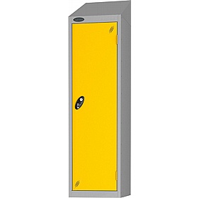 Stellar Probe Equinox Antibacterial Sloping Top Golf Lockers with Hasp and Staple Lock